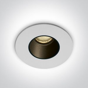 Spot incastrat LED ALB 2W 3000K 700mA IP65 Dark Light