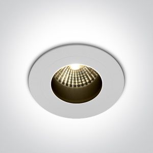 Spot incastrat LED COB ALB 6,5W 3000K Dark Light  IP65 700mA
