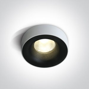 Spot incastrat LED COB NEGRU 12w 3000K 700mA 50grade Dark Light IP65