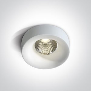 Spot incastrat LED COB ALB 12w 3000K 700mA  Dark Light IP65