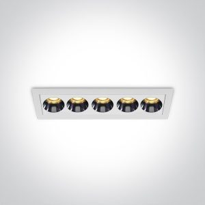 Spot incastrat LED ALB  12W 3000K CRI 90 IP20  230V