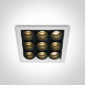 Spot incastrat LED ALB 22W 3000K IP20 230V Dark Light