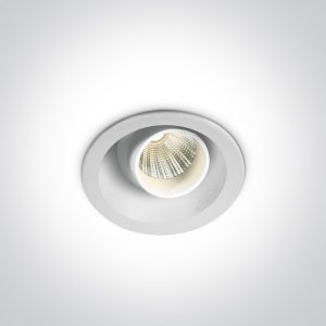 Spot incastrat Orientabil LED COB ALB 3W 3000K 350mA Dark Light