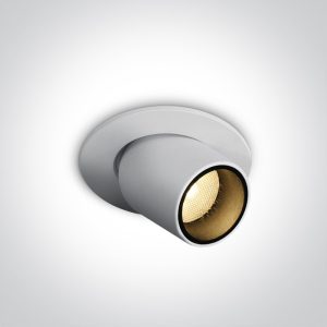 Spot incastrat Orientabil LED COB ALB 3W 3000K  IP20 350mA Dark Light