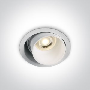 Spot incastrat ALB Orientabil GU10 10W Dark Light