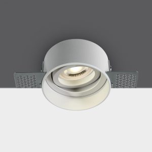 Spot incastrat Orientabil ALB GU10 10W TRIMLESS