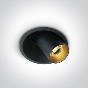 Spot incastrat Orientabil NEGRU COB 6,5W 3000K 700mA  Dark Light