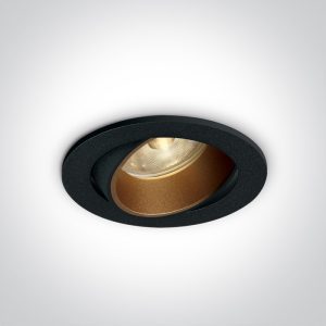 Spot incastrat Orientabil LED NEGRU 6,5W 3000K  700mA Dark Light