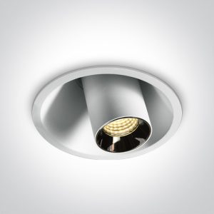 Spot incastrat Orientabil 230V Dark Light COB ALB LED 7W 3000K