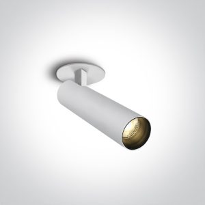 Spot incastrat Orientabil LED COB ALB 12w 3000K  IP20 350mA Dark Light