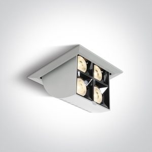 Spot incastrat Orientabil LED ALB 16W 3000K  IP20 230V