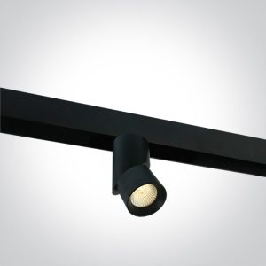 Spot sina magnetica MINI/MIDI/MAXI NEGRU 15W 3000K 48V