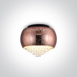 Lustra decorativa CUPRU 4x9w G9