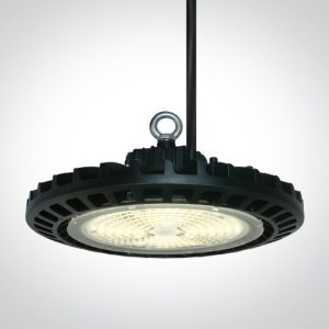Corp suspendat LED NEGRU SMD 100W CRI 80 UFO 4000K IP65 230V