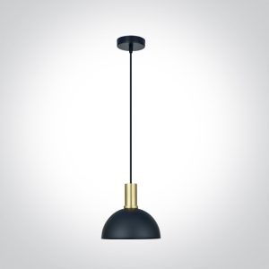 Pendul decorativ ALAMA PERIATA CU NEGRU 10W E27