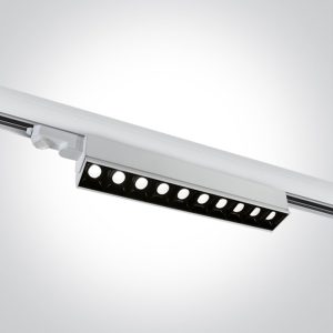 Bara de LED-uri ALBA COB 10x5w LED 4000K Orientabila