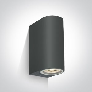 Aplica decorativa aplicata ANTRACIT GU10 2x6W IP65