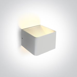 LAMPĂ DE PERETE ALBA LED 6W 3000K IP20 230V