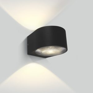 Aplica LED COB ANTRACIT 2X6W 3000K IP65 230V