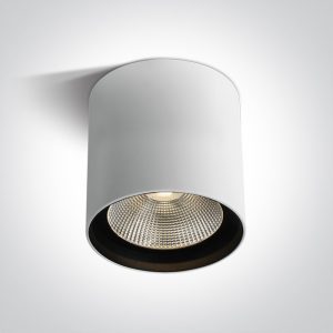 Spot/plafoniera aplicat LED COB ALB 40W 3000K IP65 230V Dark Light