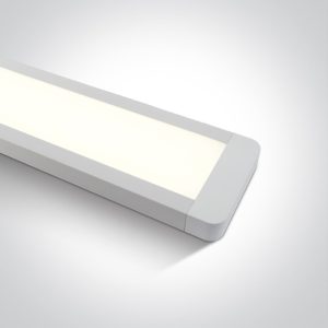 Linie LED alba suspendata 48W 3000/4000K IP20 230V