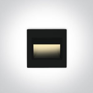 Lampa incastrata NEGRU COB LED 1,5w 3000K