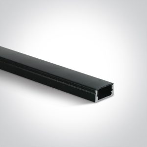 PROFIL NEGRU 2m + PC Difuzor negru